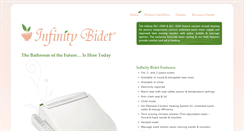 Desktop Screenshot of infinitybidet.com